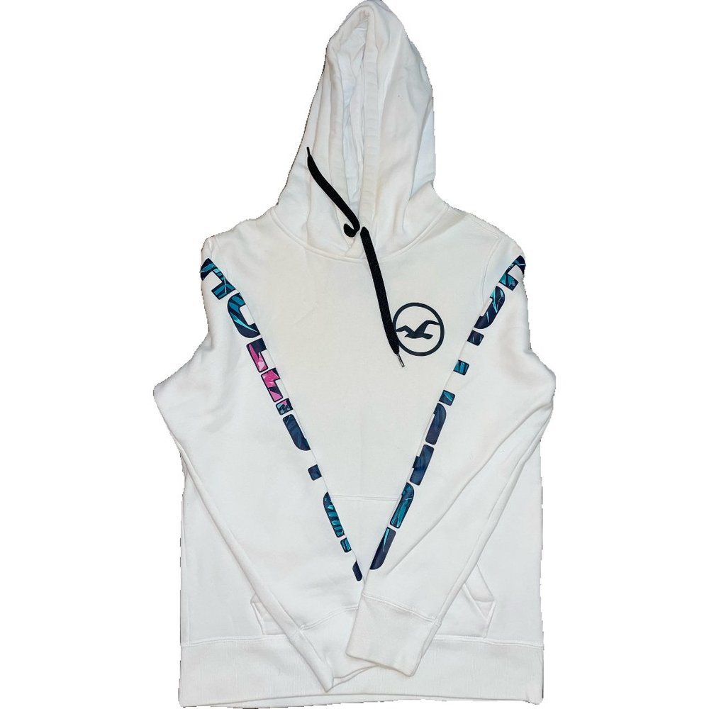 Hollister White Hoodie